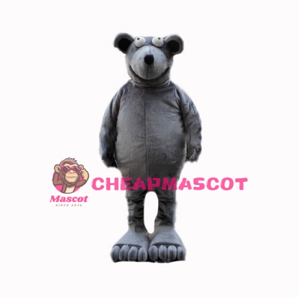 Funny Bigfoot Grizzly Bear Mascot Costume