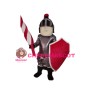 Copper Knight Mascot Costume 