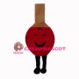 Huge Cartoon Table Tennis Paddle Mascot Costume 