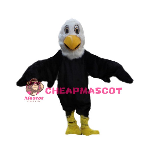 Lazy Bald Eagle Mascot Costume 