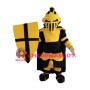 Cool Golden Knight Mascot Costume 