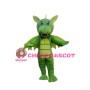Novel Green Flying Hippo Mascot Costume 