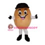 Happy Cartoon Egg Mascot Costume 