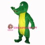 Simple Version Green Crocodile Mascot Costume
