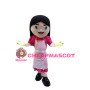 Cheerful Housewife Mascot Costume 