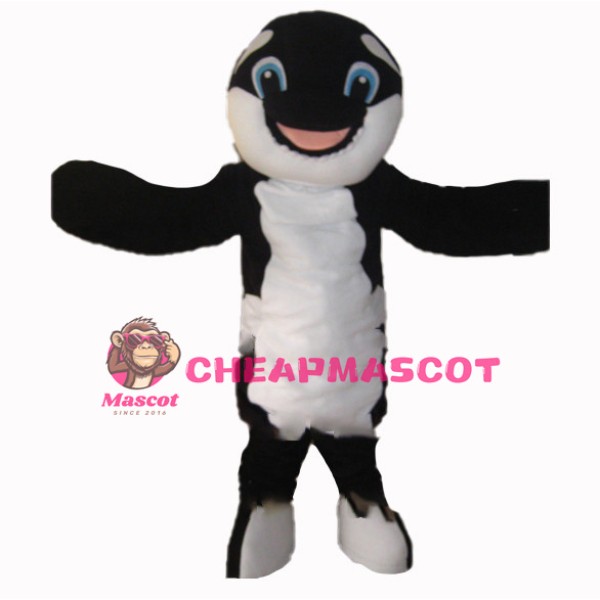 Lovely Killer Whale Mascot Costume 