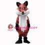 Long Plush Fox Mascot Costume 