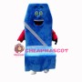Novel Cartoon Blue Car Seat Mascot Costume 