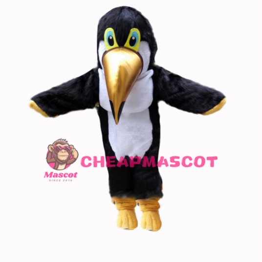 Plush Toucan Bird Mascot Costume 