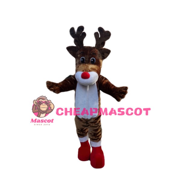 Adorable Christmas Elk Mascot Costume 