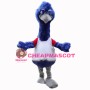 College Plush Blue Bird Mascot Costume