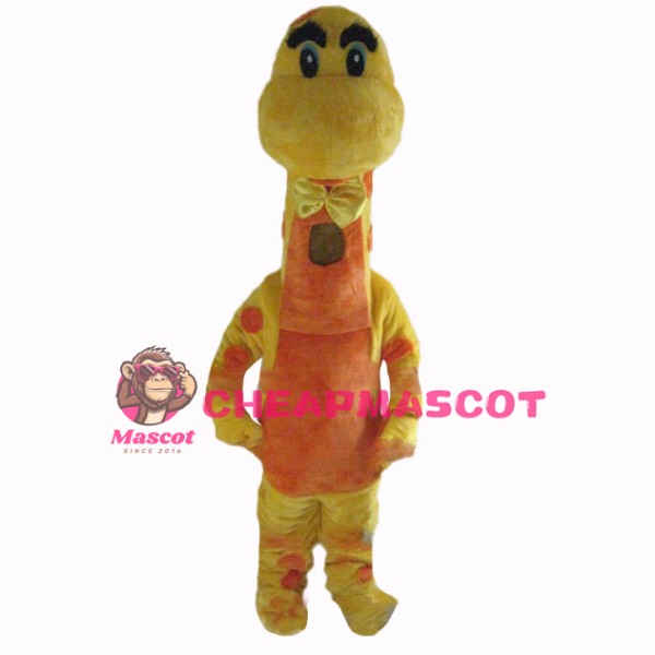 Cartoon Big Eyes Giraffe Mascot Costume