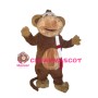 Curious George Monkey Mascot Costume