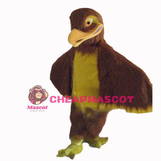 Advanced Hawk Long Fur Mascot Costume 