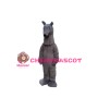 Grey Greyhound Dog Thin Dog Mascot Costume 