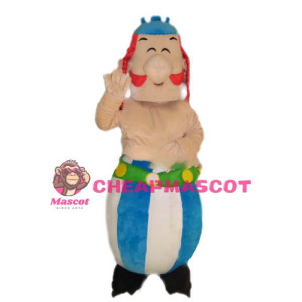 Superhuman Strength Obelix Mascot Costume