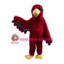 Plush Red Lory Mascot Costume 