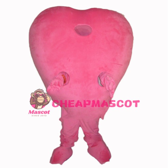Deluxe Pink Heart Mascot Costume 