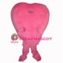 Deluxe Pink Heart Mascot Costume 