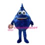 Huge Cartoon Blue Water Drop Mascot Costume 