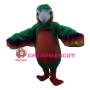 Colorful Parrot Long Fur Mascot Costume