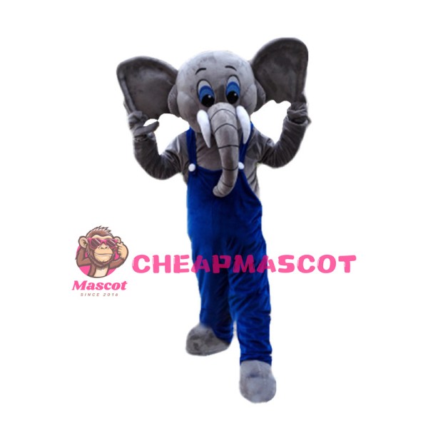 Big Ear Elephant Mascot Costume 