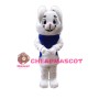 Cute White Rabbit Mascot Costume 