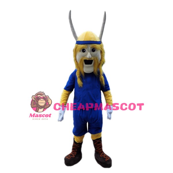 Viking Man Mascot Costume 