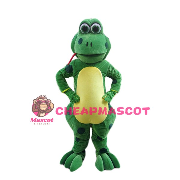 Classic Edition Long Tongue Frog Mascot Costume 