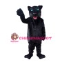 Fierce Black Cougar Mascot Costume 