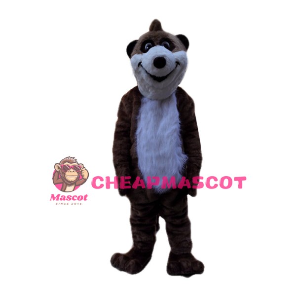 Plush Beaver Animal Mascot Costume 