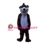 Plush Beaver Animal Mascot Costume 