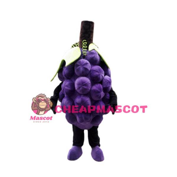 A Bunch Of Grapes Mascot Costume