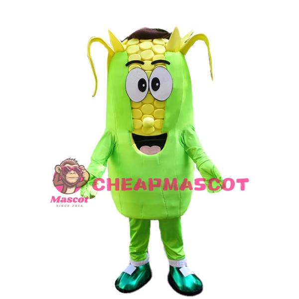 Deluxe Cartoon Corn Bud Mascot Costume