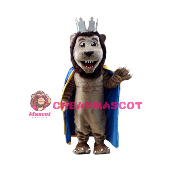 Happy Lion King Mascot Costume 