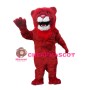 Power Red Lion Mascot Costume 
