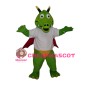 Advanced Custom Green Flying Dragon Mascot Costume 