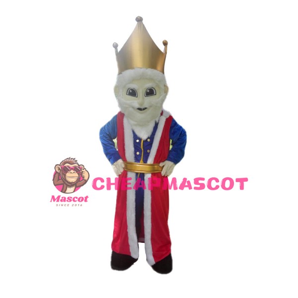 Benevolent Old King Mascot Costume 