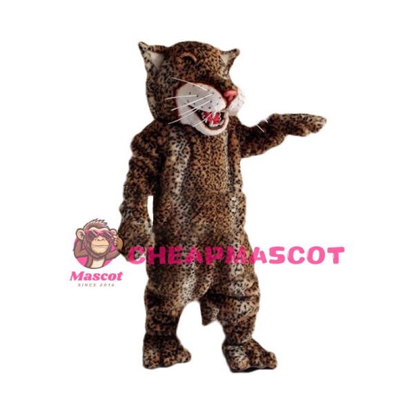 2nd Version Of Leopard Mascot Costume 