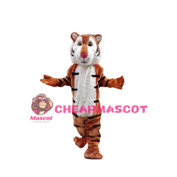 Well-behaved Tiger Mascot Costume 