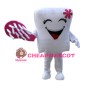 Sweet Cartoon Tooth And Toothbrush Mascot Costume 