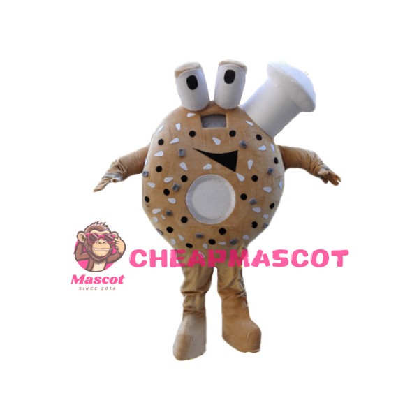 Huge Cartoon Doughnut Mascot Costume 
