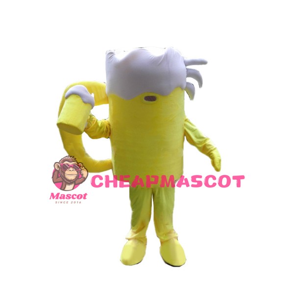 Deluxe Draft Beer Mascot Costume 