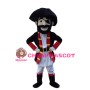 Happy One-eyed Pirate Mascot Costume 