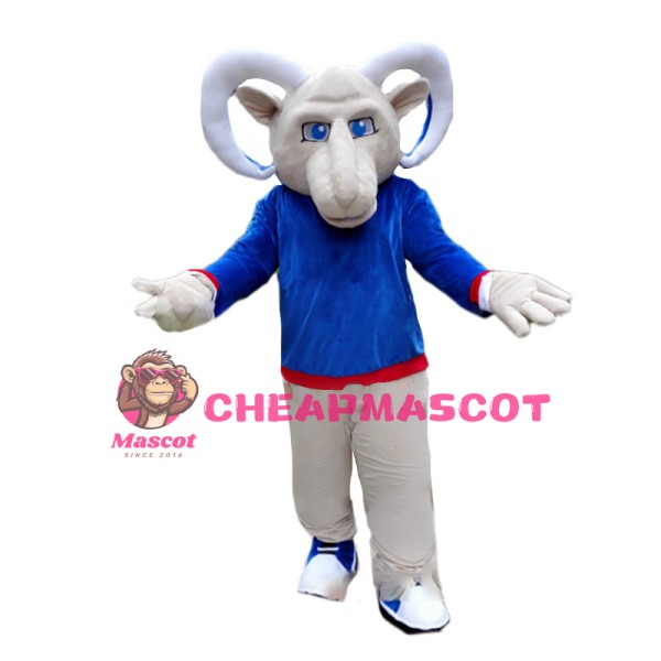 Sports Animal Ram School Mascot Costume 