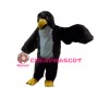 Black Hawk Long Wool Mascot Costume 