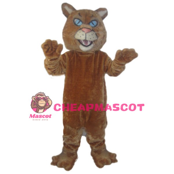Fierce Cougar Animal Mascot Costume