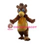 Brown Pony Mascot Costume 