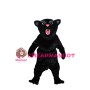 Howling Black Leopard Animal Mascot Costume 