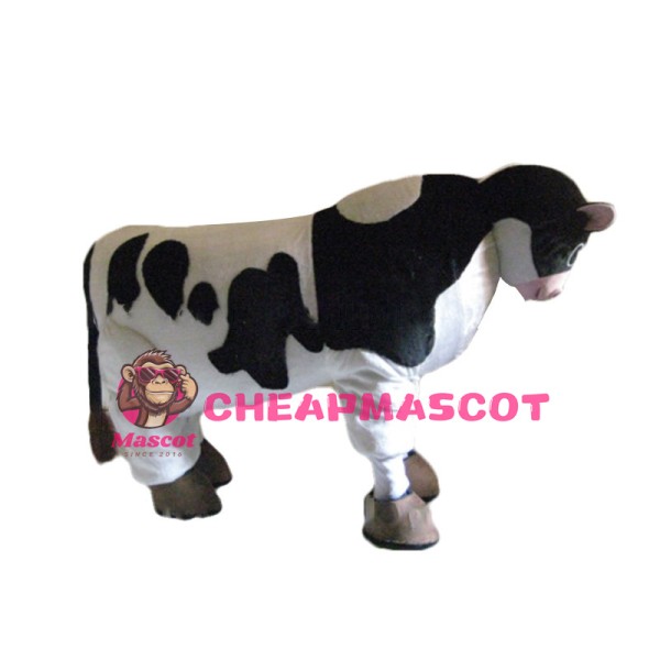 2 Person Milk Cow Animal Mascot Costume 